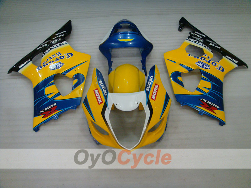 Kit carene a iniezione per GSX R1000 03-04 - Giallo, Blu - Corona #OYO87901823 Immagine secondaria del prodotto