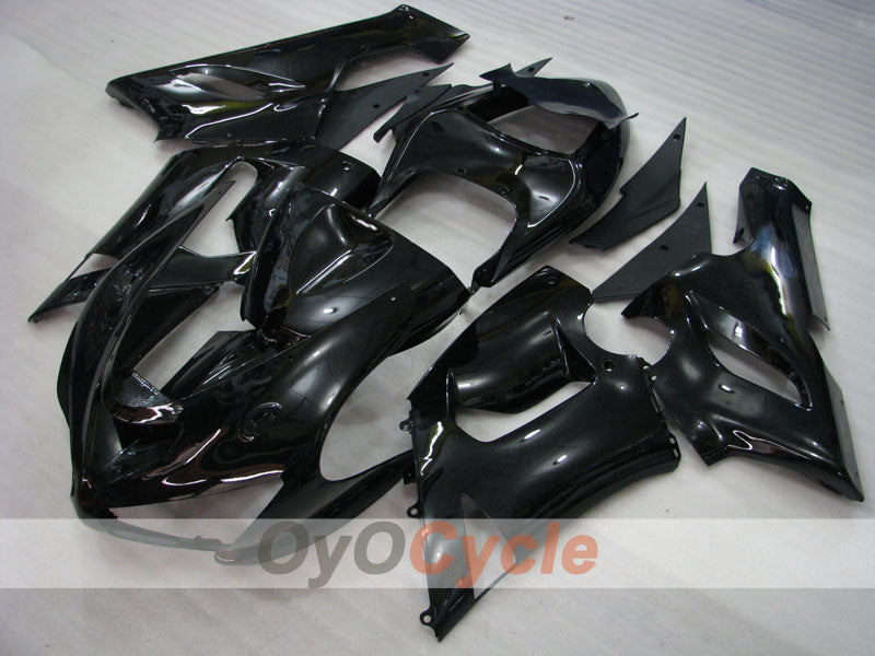 Kit carene a iniezione per NINJA ZX-6R 05-06 - Nero - Stile di Fabbrica #OYO87901828 Immagine secondaria del prodotto