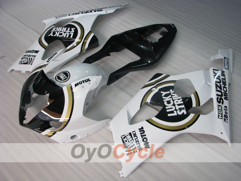 Kit carene a iniezione per GSX R1000 03-04 - Bianco, Nero - Lucky Strike #OYO87901840 Immagine secondaria del prodotto
