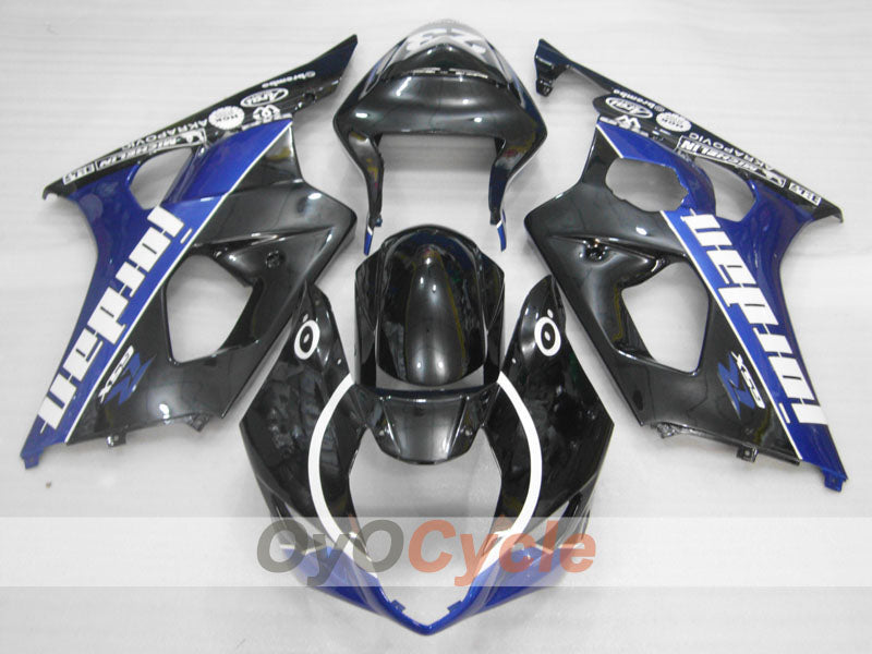 Kit carene a iniezione per GSX R1000 03-04 - Blu, Nero - Jordan #OYO87901841 Immagine secondaria del prodotto