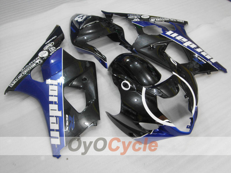 Kit carene a iniezione per GSX R1000 03-04 - Blu, Nero - Jordan #OYO87901841 Immagine principale del prodotto