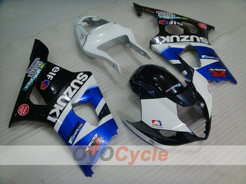 Kit carene a iniezione per GSX R1000 03-04 - Bianco, Nero - MOTOREX #OYO87901845 Immagine principale del prodotto