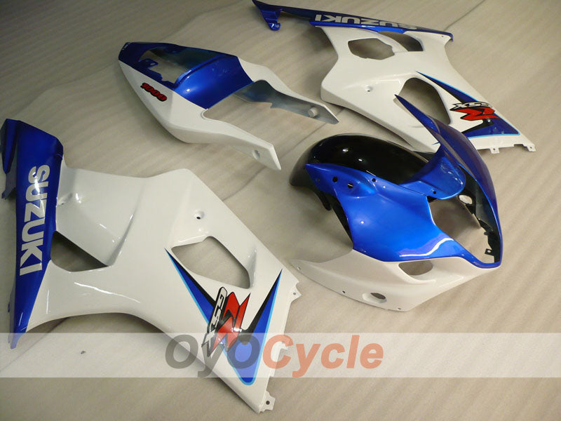 Kit carene a iniezione per GSX R1000 03-04 - Blu, Bianco - Stile Fabbrica #OYO87901853 Immagine principale del prodotto