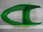 Kit carenatura a iniezione per NINJA ZX-6R del 05-06 - Verde, Nero - Stile di fabbrica #OYO87901855