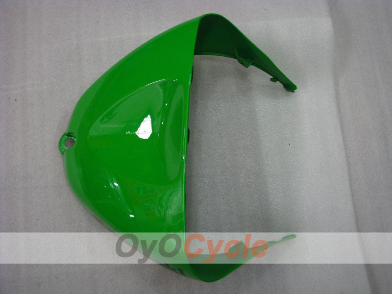 Kit carenatura a iniezione per NINJA ZX-6R del 05-06 - Verde, Nero - Stile di fabbrica #OYO87901855