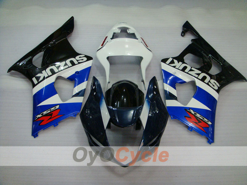 Carena a iniezione per GSX R1000 del 03-04 - Bianco, Nero - Stile di fabbrica #OYO87901874 Immagine secondaria del prodotto