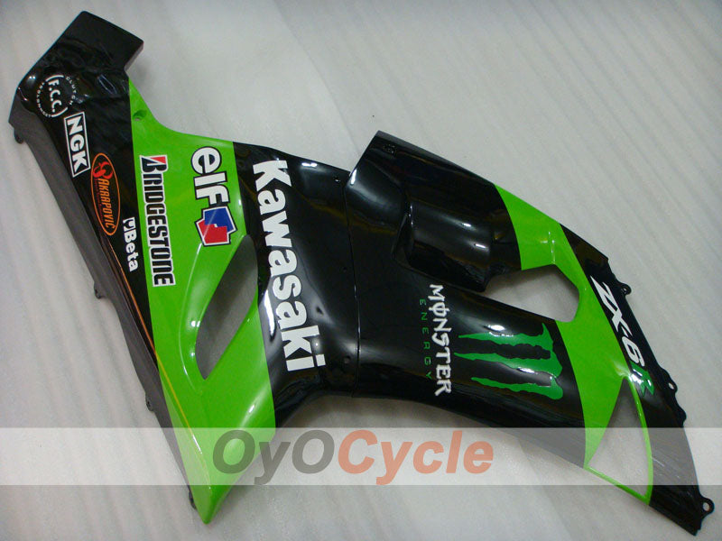 Carenatura lato destro e sinistro per Kawasaki 05-06 Ninja ZX-6R #OYO87913112 Immagine principale del prodotto