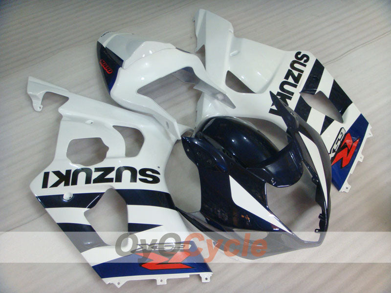 Kit carene a iniezione per GSX R1000 03-04 - Blu, Bianco - Stile Fabbrica #OYO87901895 Immagine secondaria del prodotto