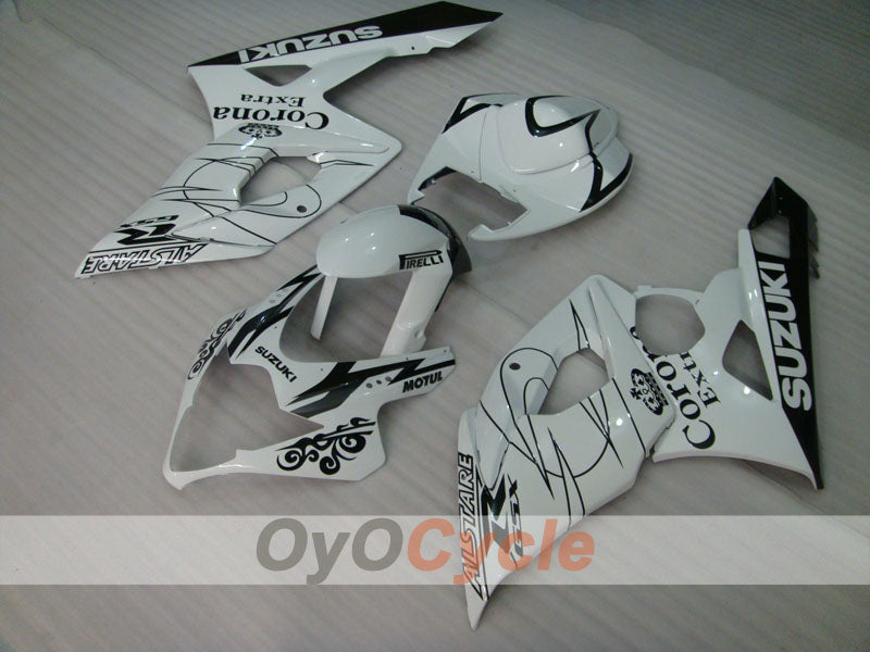 Kit carene a iniezione per GSX R1000 05-06 - Bianco, Nero - Corona, MOTUL #OYO87901945 Immagine secondaria del prodotto