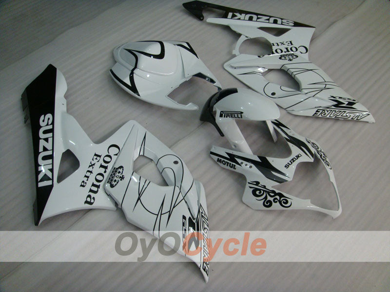 Kit carene a iniezione per GSX R1000 05-06 - Bianco, Nero - Corona, MOTUL #OYO87901945 Immagine principale del prodotto