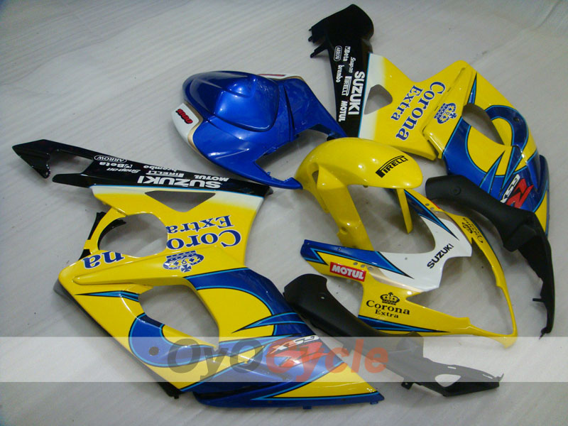 Carene a iniezione per GSX R1000 05-06 - Giallo, Blu - Corona, MOTUL #OYO87901948 Immagine principale del prodotto