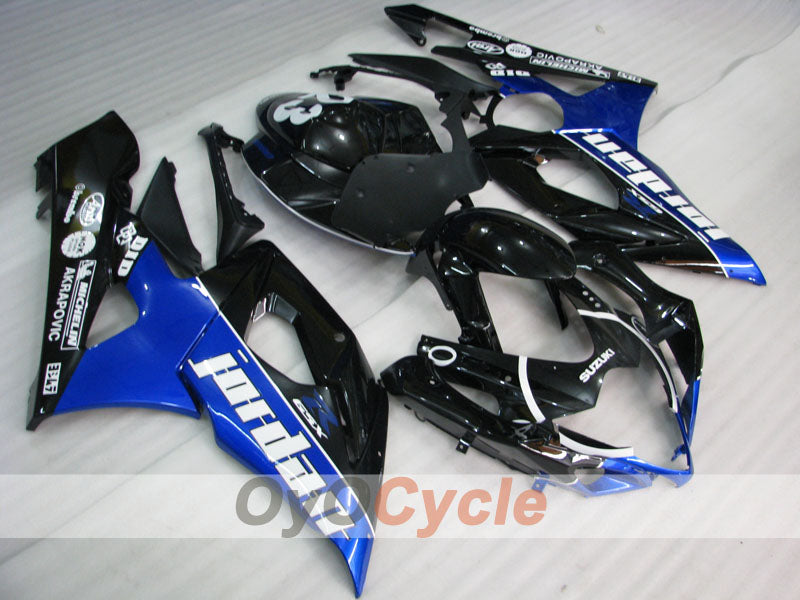 Carenatura a iniezione per GSX R1000 05-06 - Blu, Nero - Jordan, MICHELIN #OYO87901975 Immagine principale del prodotto