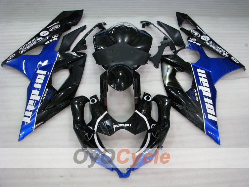 Carenatura a iniezione per GSX R1000 05-06 - Blu, Nero - Jordan, MICHELIN #OYO87901975 Immagine secondaria del prodotto