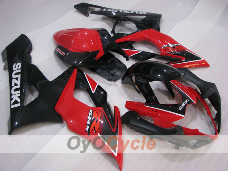 Kit carenatura a iniezione per GSX R1000 05-06 - Rosso, Nero - Stile di fabbrica #OYO87902001 Immagine secondaria del prodotto