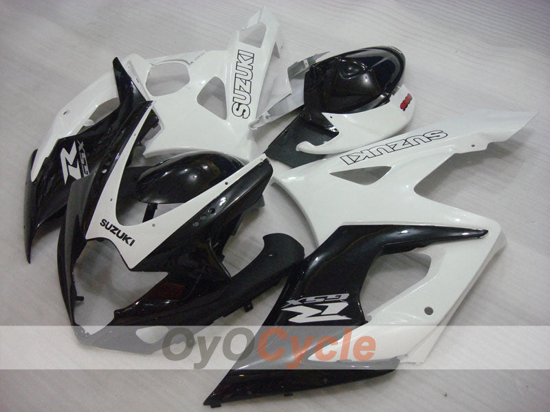 Kit carenatura a iniezione per GSX R1000 05-06 - Bianco, Nero - Stile di fabbrica #OYO87902014 Immagine secondaria del prodotto