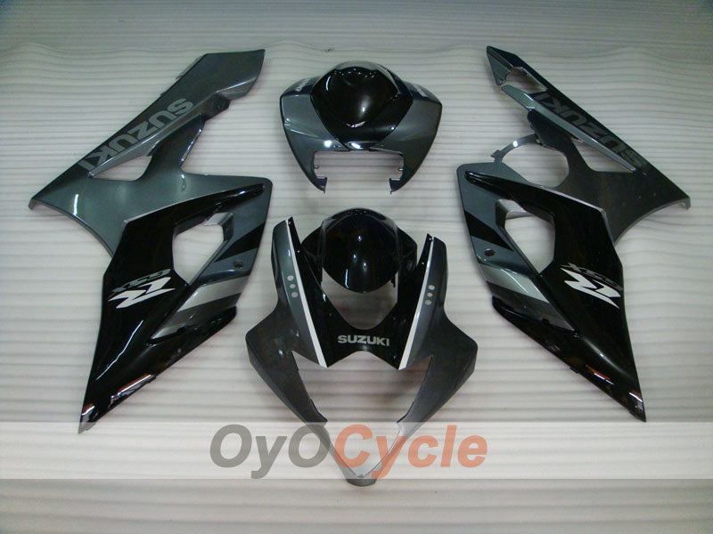 Carene a iniezione per GSX R1000 05-06 - Nero, Grigio - Stile Factory #OYO87902018 Immagine secondaria del prodotto