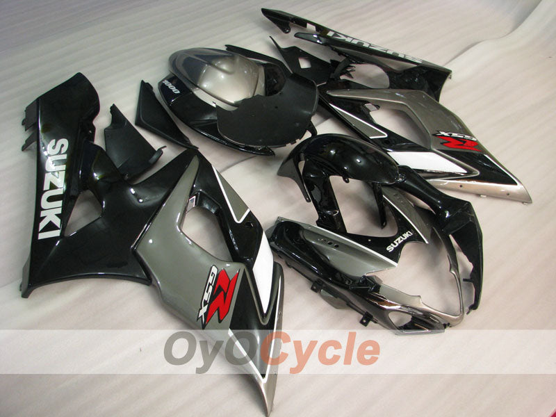Carenatura a iniezione per GSX R1000 05-06 - Nero, Argento - Stile di fabbrica #OYO87902035 Immagine principale del prodotto