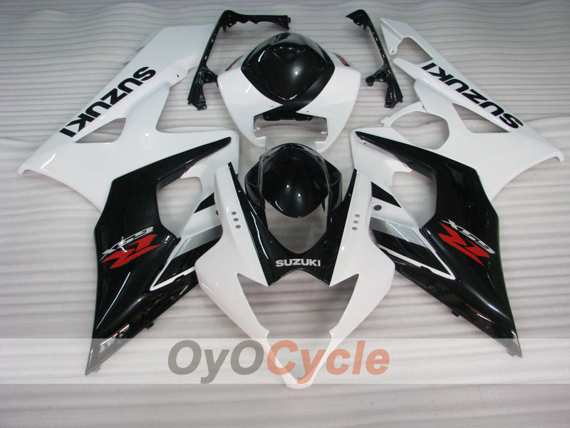 Kit carene a iniezione per GSX R1000 05-06 - Bianco, Nero - Stile di fabbrica #OYO87902037 Immagine principale del prodotto