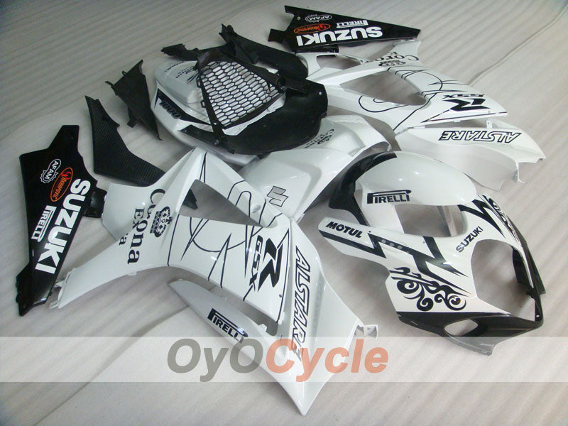 Kit carenatura a iniezione per GSX R1000 07-08 - Bianco, Nero - Corona, MOTUL #OYO87902079 Immagine principale del prodotto