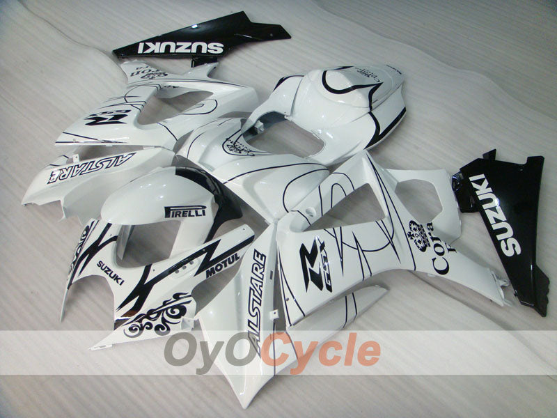 Kit carene a iniezione per GSX R1000 07-08 - Bianco, Nero - Corona, MOTUL #OYO87902083 Immagine secondaria del prodotto