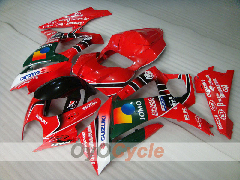 Kit carene a iniezione per GSX R1000 07-08 - Rosso, Nero - JOMO #OYO87902102 Immagine secondaria del prodotto