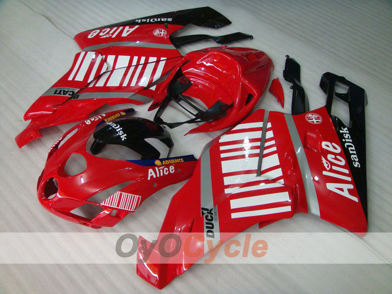 Kit carene a iniezione per Ducati 999 03-04 - Rosso, Nero - Alice #OYO87902349 Immagine principale del prodotto