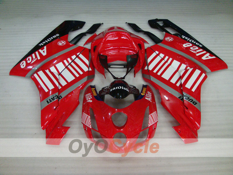 Kit carene a iniezione per Ducati 749 del 03-04 - Rosso, Nero - Alice #OYO87902109 Immagine secondaria del prodotto