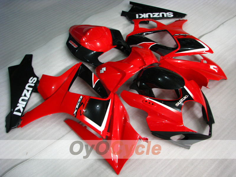 Kit carene a iniezione per GSX R1000 07-08 - Rosso, Nero - Stile di fabbrica #OYO87902139 Immagine principale del prodotto