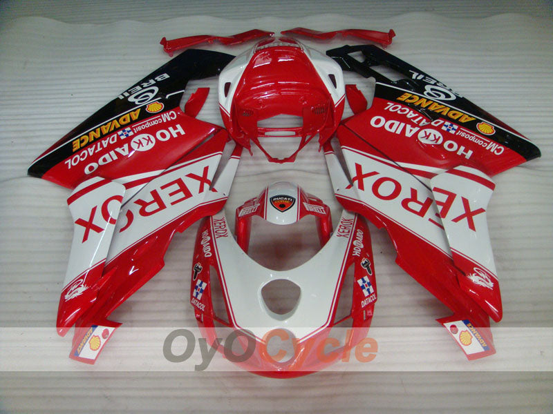 Kit carene a iniezione per Ducati 749 del 03-04 - Rosso, Bianco - Xerox #OYO87902141 Immagine secondaria del prodotto