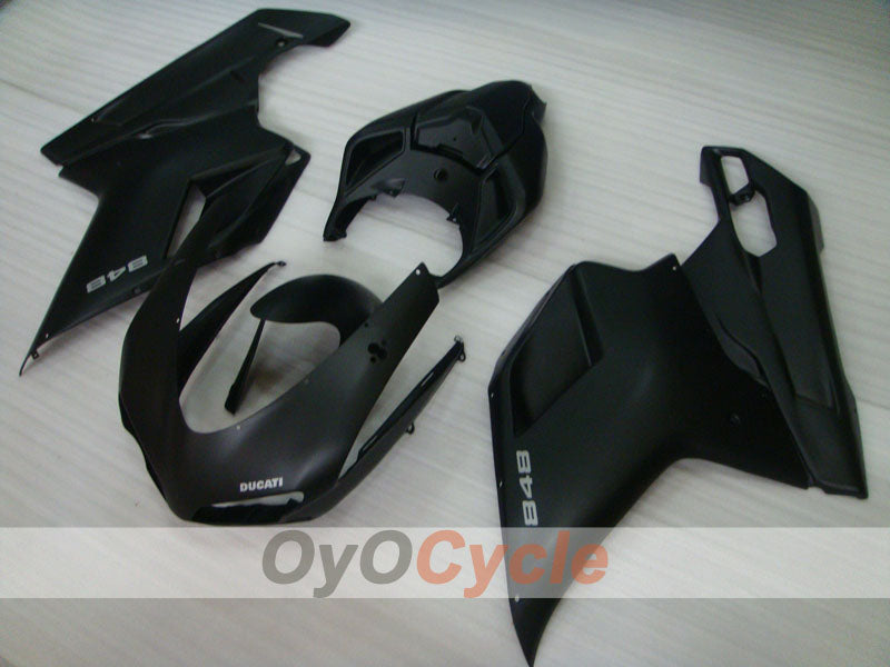 Kit carene a iniezione per Ducati 848 08-13 - Nero, opaco - Stile fabbrica #OYO87902181 Immagine principale del prodotto