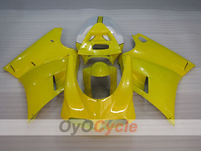 Carenatura a iniezione per Ducati 996 del 99-02 - Giallo, Bianco - Stile Fabbrica #OYO87902202 Immagine secondaria del prodotto