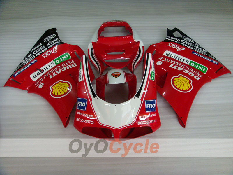 Carena a iniezione per Ducati 996 del 99-02 - Rossa, Nera - INFO STRADA #OYO87902222 Immagine secondaria del prodotto