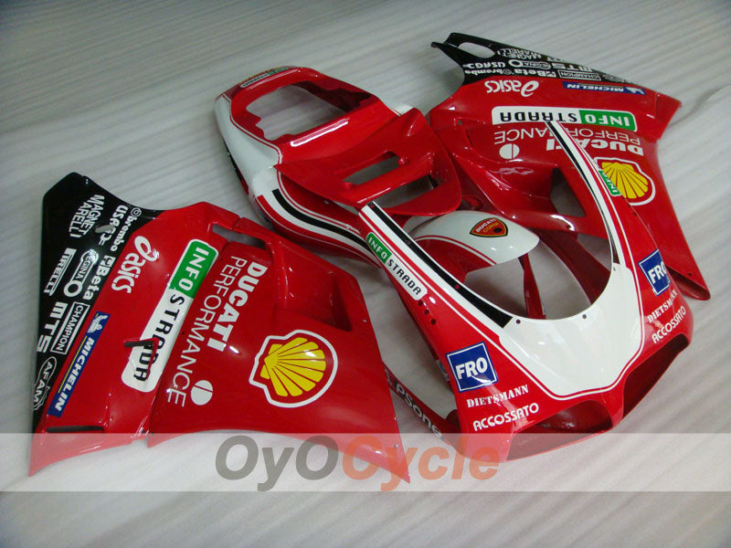 Carena a iniezione per Ducati 996 del 99-02 - Rossa, Nera - INFO STRADA #OYO87902222 Immagine principale del prodotto