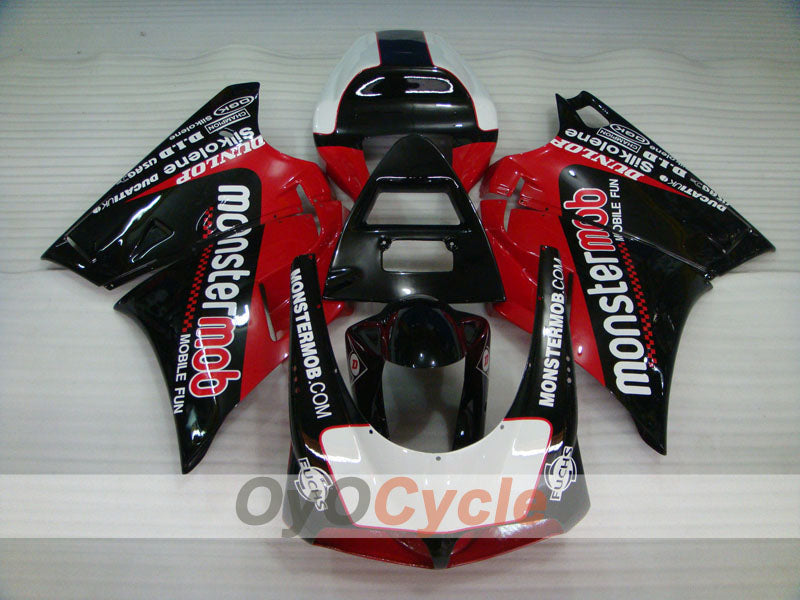 Kit carene a iniezione per Ducati 996 del 99-02 - Rosso, Nero - Monstermob #OYO87902225 Immagine secondaria del prodotto