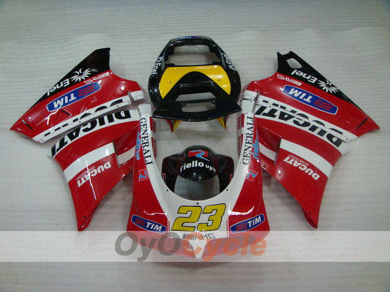 Carene a iniezione per Ducati 998 02-04 - Rosso, Nero - Stile di Fabbrica #OYO87902279 Immagine secondaria del prodotto