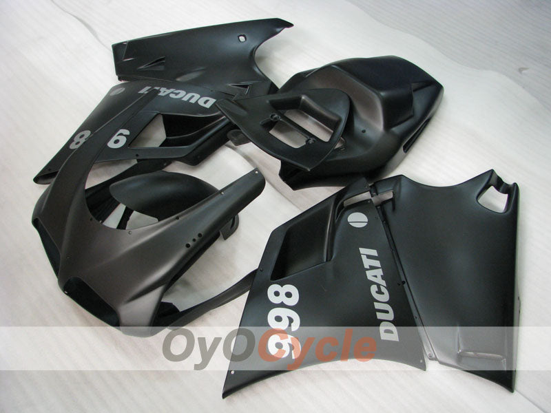 Kit carene a iniezione per Ducati 998 02-04 - Nero opaco - Stile originale #OYO87902282 Immagine principale del prodotto