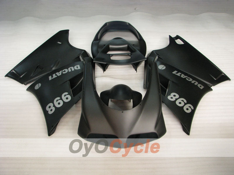 Kit carene a iniezione per Ducati 998 02-04 - Nero opaco - Stile originale #OYO87902282 Immagine secondaria del prodotto