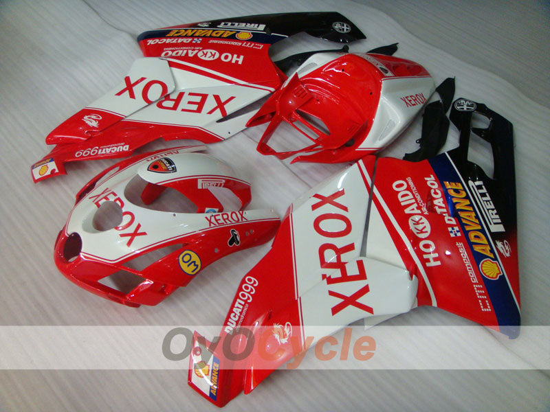 Kit carene a iniezione per Ducati 999 03-04 - Rosso, Bianco - Xerox #OYO87902365 Immagine principale del prodotto
