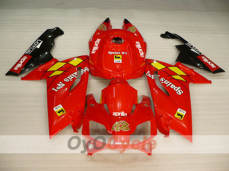 Kit carene per Aprilia RS125 06-10 - Rosso, Nero - Stile Factory #OYO87902408 Immagine secondaria del prodotto
