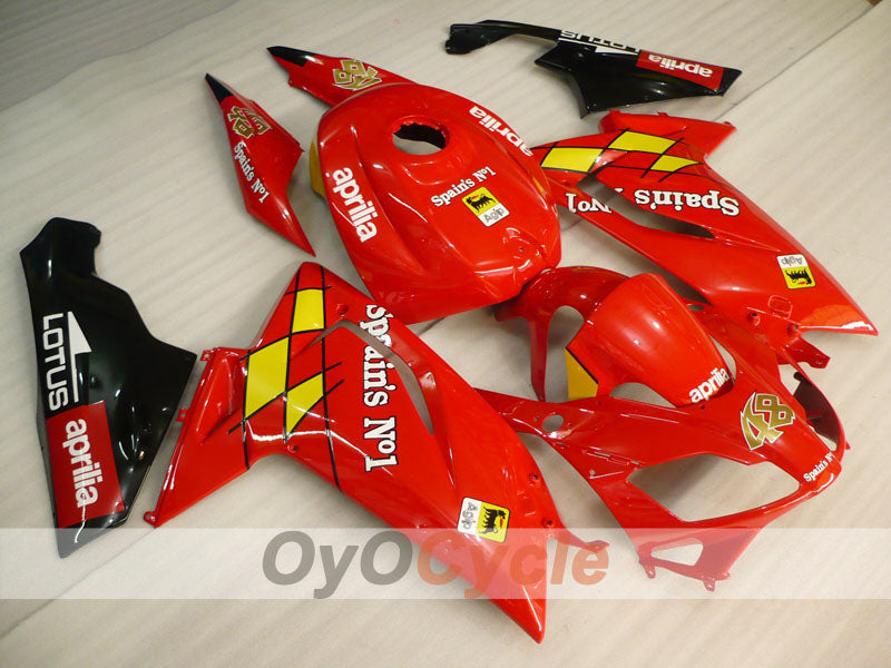 Kit carene per Aprilia RS125 06-10 - Rosso, Nero - Stile Factory #OYO87902408 Immagine principale del prodotto