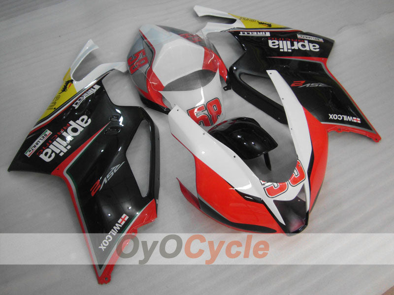 Kit carene per Aprilia RSV1000R 03-06 - Rosso, Nero - Stile Factory #OYO87902412 Immagine principale del prodotto