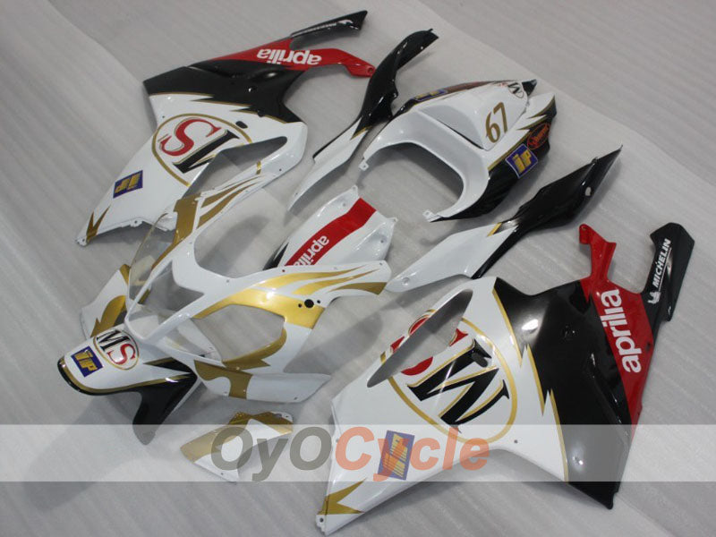 Kit carene per Aprilia RSV1000R 03-06 - Bianco, Nero - Stile di fabbrica #OYO87902415 Immagine principale del prodotto