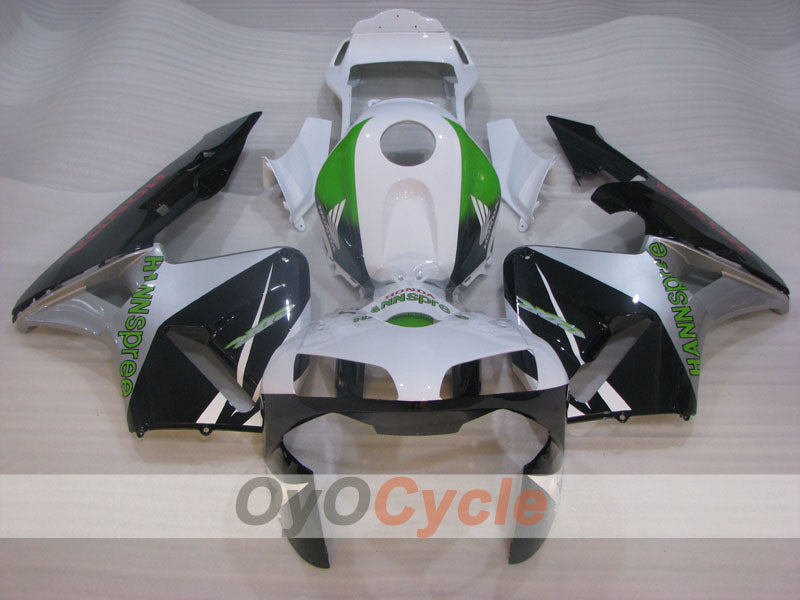 Kit carene a iniezione per CBR600RR 03-04 - Bianco, Nero - HANN Spree #OYO87902522 Immagine secondaria del prodotto