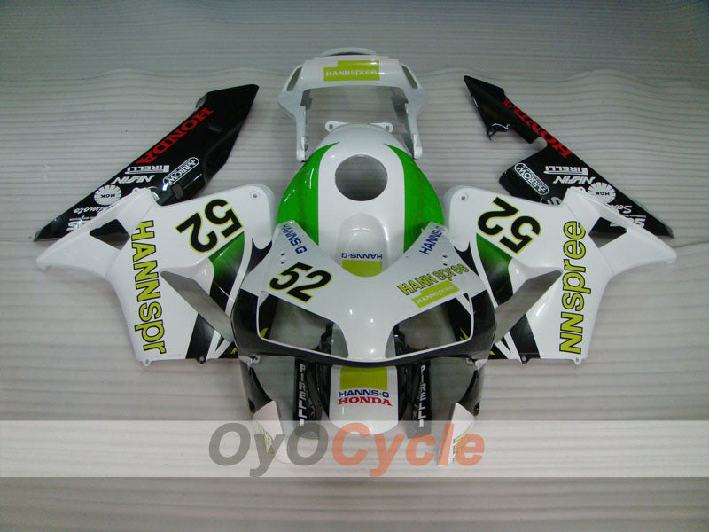 Kit carene a iniezione per CBR600RR 03-04 - Bianco, Nero - HANN Spree #OYO87902524 Immagine secondaria del prodotto