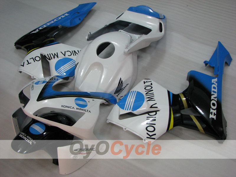 Kit carene a iniezione per CBR600RR 03-04 - Bianco, Nero - Konica Minolta #OYO87902527 Immagine principale del prodotto
