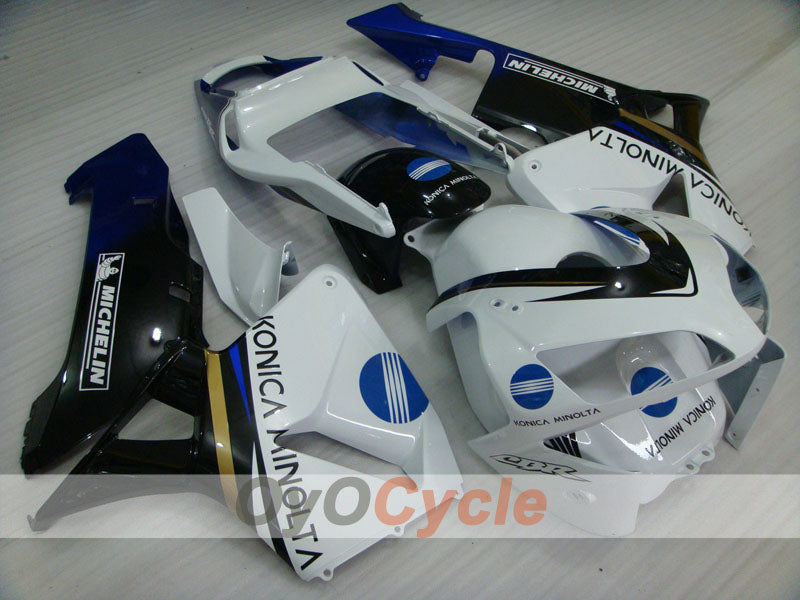 Kit carene a iniezione per CBR600RR 03-04 - Bianco, Nero - Konica Minolta #OYO87902530 Immagine principale del prodotto