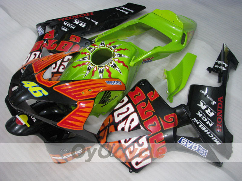 Kit carene a iniezione per CBR600RR 03-04 - Verde, Nero - Rossi #OYO87902544 Immagine secondaria del prodotto