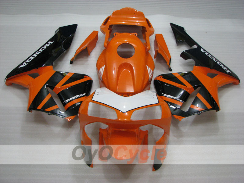 Kit carene a iniezione per CBR600RR 03-04 - Arancione, Nero - Stile di fabbrica #OYO87902568 Immagine secondaria del prodotto