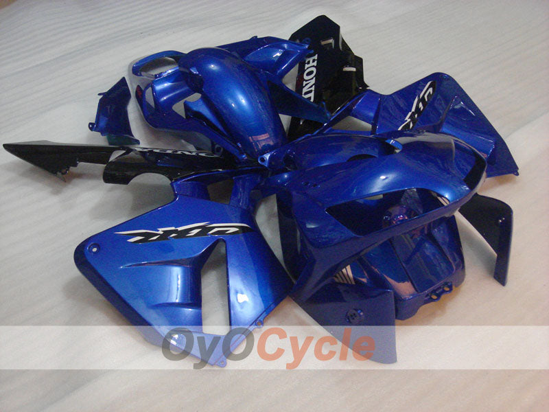 Kit carene a iniezione per CBR600RR 03-04 - Blu, Nero - Stile di fabbrica #OYO87902579 Immagine principale del prodotto