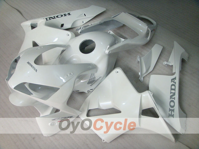 Kit carenatura a iniezione per CBR600RR 03-04 - Bianco - Stile Fabbrica #OYO87902582 Immagine secondaria del prodotto